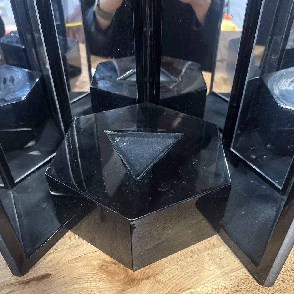 Macallan M Single Malt Scotch Whisky Original Display Case Box Black Mirrors 19